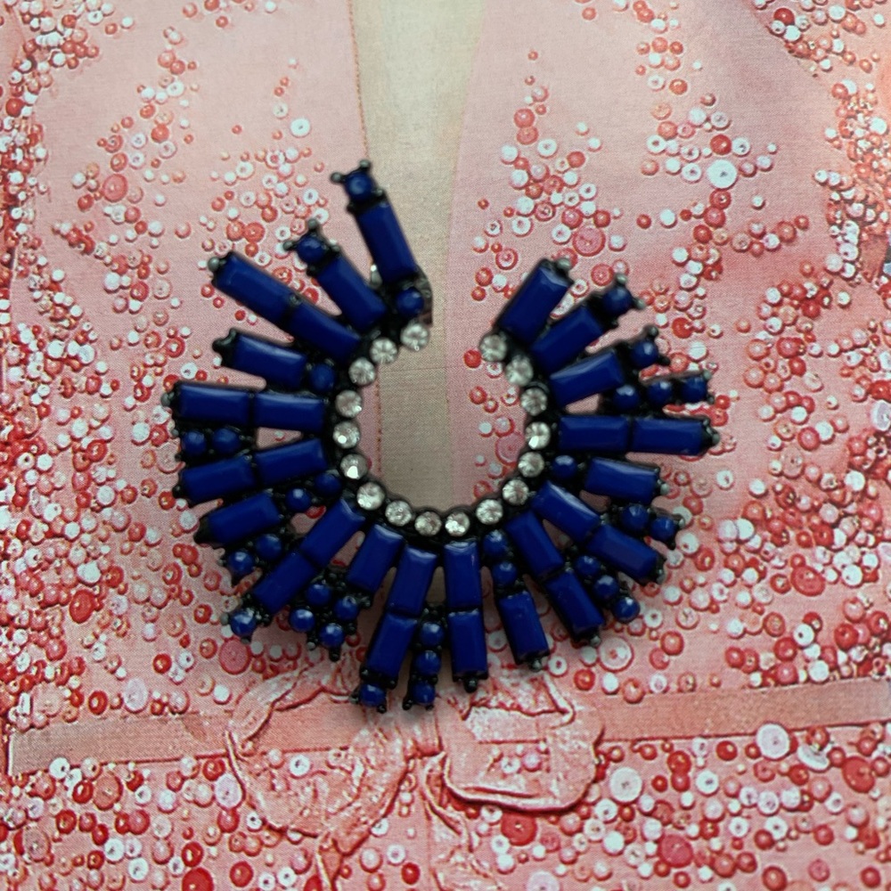 Blue earrings Rada - Picture 2 of 7